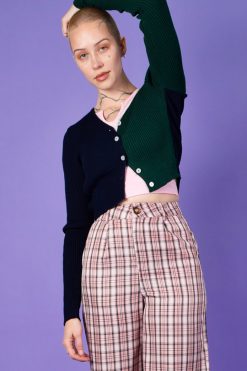 Echo Club House Not So Evil Twin Knit Cardigan By Daisy Street Clothes