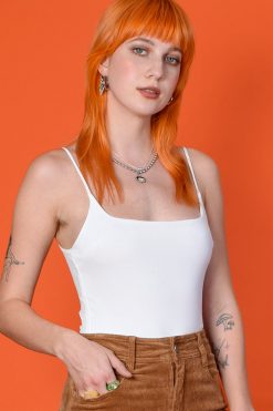 Echo Club House Clothes Lazy Afternoon Square Neck Bodysuit