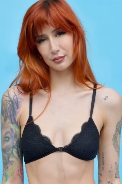 Echo Club House Gwenn Cross Back Lace Bralette