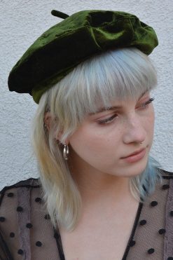 Echo Club House Velvet Eugenia Beret