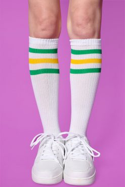 Echo Club House Fast Times Athletic Knee High Socks