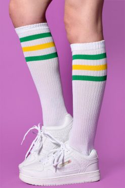 Echo Club House Fast Times Athletic Knee High Socks