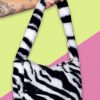 Echo Club House Show Ur Stripes Furry Mini Bag - Zebra
