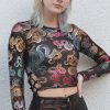 Echo Club House Clone Me Deadstock Metallic Dragon Side Tie Top Clothes