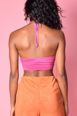 Echo Club House Tell It Like It Is Halter - Magenta Clothes
