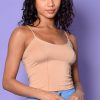 Echo Club House Top It Off Beige Cami Tank Clothes