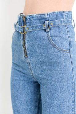 Echo Club House Riley High Rise Belted Denim