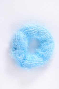 Echo Club House Accessories Fuzzy BB Knitted Scrunchie