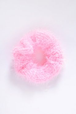 Echo Club House Accessories Fuzzy BB Knitted Scrunchie