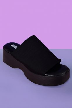 Echo Club House Shoes BBsitter's Club Deadstock 90s Sandals - Black