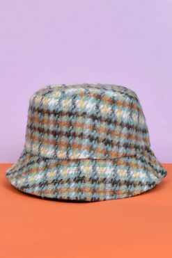 Echo Club House Plaid Blair Wool Bucket Hat Accessories