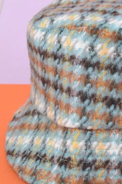 Echo Club House Plaid Blair Wool Bucket Hat Accessories