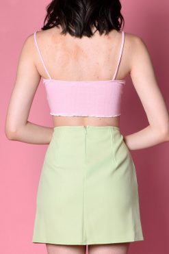 Echo Club House Bossier Pastel Patchwork Angular Tank