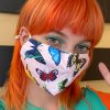 Echo Club House Social Butterfly Reusable Face Mask Gifts + Home