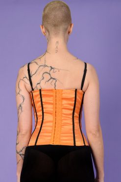 Echo Club House Deadstock Wyld Lace Layered Cheetah Corset Clothes