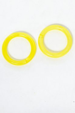 Echo Club House Circle Takes The Square Earrings