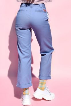 Echo Club House Chambray Rolled Hem Work Pant By Dickies Girl Clothes