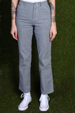 Echo Club House Railroad Stripe Relaxed Carpenter Pants By Dickies Girl