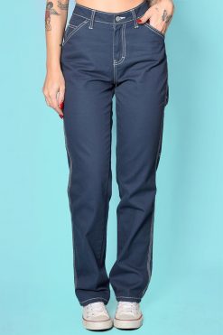Echo Club House Navy Relaxed Carpenter Pants By Dickies Girl Clothes