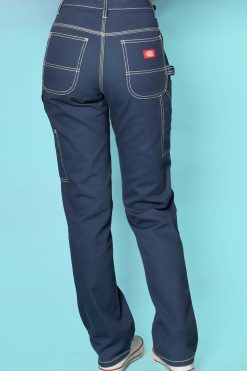 Echo Club House Navy Relaxed Carpenter Pants By Dickies Girl Clothes