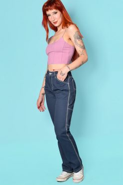 Echo Club House Navy Relaxed Carpenter Pants By Dickies Girl Clothes