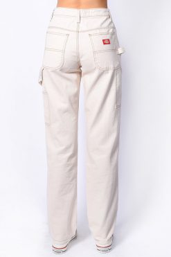 Echo Club House Clothes Natural Relaxed Carpenter Pants By Dickies Girl