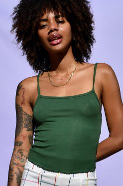 Echo Club House Lizzie Spaghetti Strap Tank Top