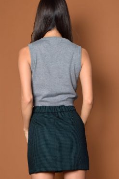 Echo Club House Bad 2 The Bone Sleeveless Sweater Top