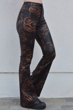 Echo Club House Edan Snake Print Deadstock Flare Pants Clothes 16 Echo Club House Edan Snake Print Deadstock Flare Pants Clothes