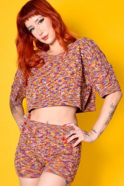 Echo Club House She's A Firework Knit Sweater Set Clothes