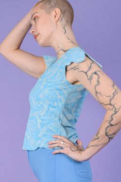 Echo Club House Deadstock All That Glitters Mesh Top Clothes