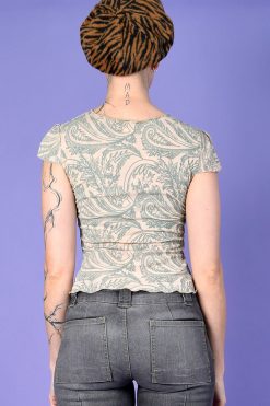 Echo Club House Deadstock All That Glitters Mesh Top Clothes