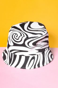 Echo Club House Accessories Tilt-A-Whirl Swirl Print Bucket Hat