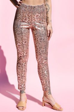 Echo Club House Stand Out Metallic Cheetah Deadstock Pants