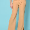 Echo Club House Clothes Show Me Love Wide Leg Belted Trousers - Khaki