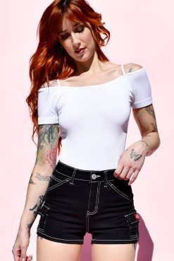 Echo Club House Take It Off Shoulder Seamless Top Clothes