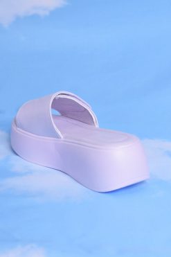 Echo Club House Life Of Leisure Platform Velcro Slides - Grape Shoes 9 Echo Club House Life Of Leisure Platform Velcro Slides - Grape Shoes