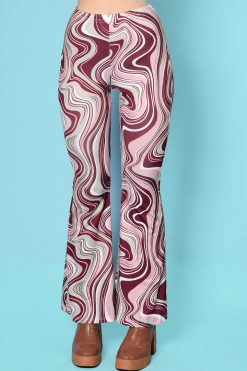 Echo Club House Clothes Psychedelic Dreams Flare Pants
