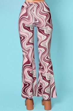 Echo Club House Clothes Psychedelic Dreams Flare Pants