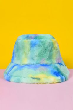 Echo Club House It's All Good Fuzzy Bucket Hat Accessories