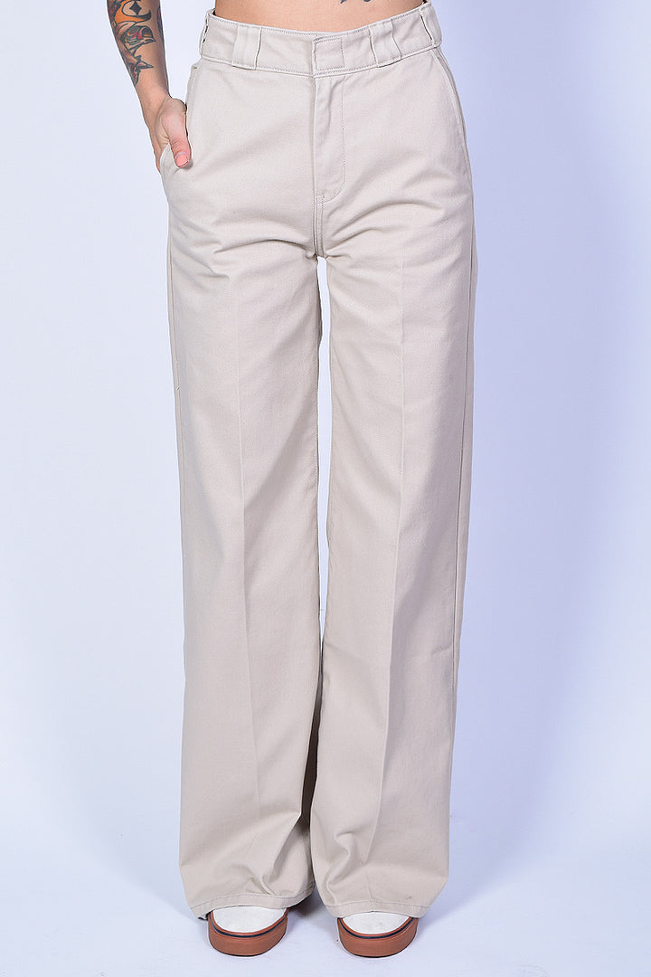 Echo Club House Clothes Khaki Wide Leg Work Pants By Dickies Girl 4 Echo Club House Clothes Khaki Wide Leg Work Pants By Dickies Girl