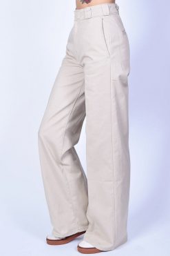 Echo Club House Clothes Khaki Wide Leg Work Pants By Dickies Girl