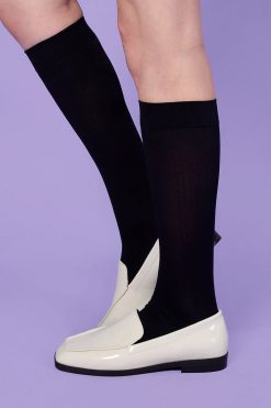 Echo Club House Accessories Black Out Knee High Socks