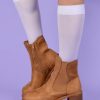 Echo Club House White Out Knee High Socks Accessories