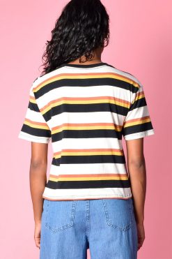 Echo Club House Clothes Blooms So Bright Tomboy Stripe Tee By Dickies Girl 7 Echo Club House Clothes Blooms So Bright Tomboy Stripe Tee By Dickies Girl