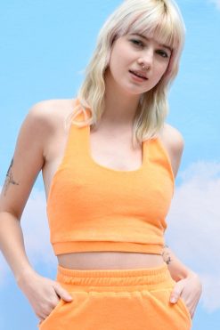 Echo Club House Life Of Leisure Mix N Match Terry Cloth Halter Clothes