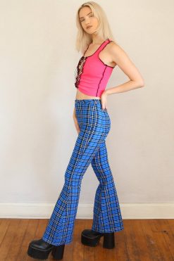 Echo Club House Malmö Contrast Stitch Lace Up Tank