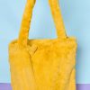 Echo Club House Take A Picture Furry Shoulder Bag - Marigold