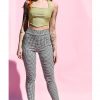Echo Club House Clothes Pressure Drop Plaid Cropped Pants