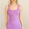 Echo Club House All About It Ribbed Bodycon Dress